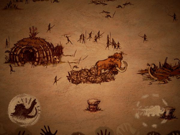 The Mammoth: A Cave Painting